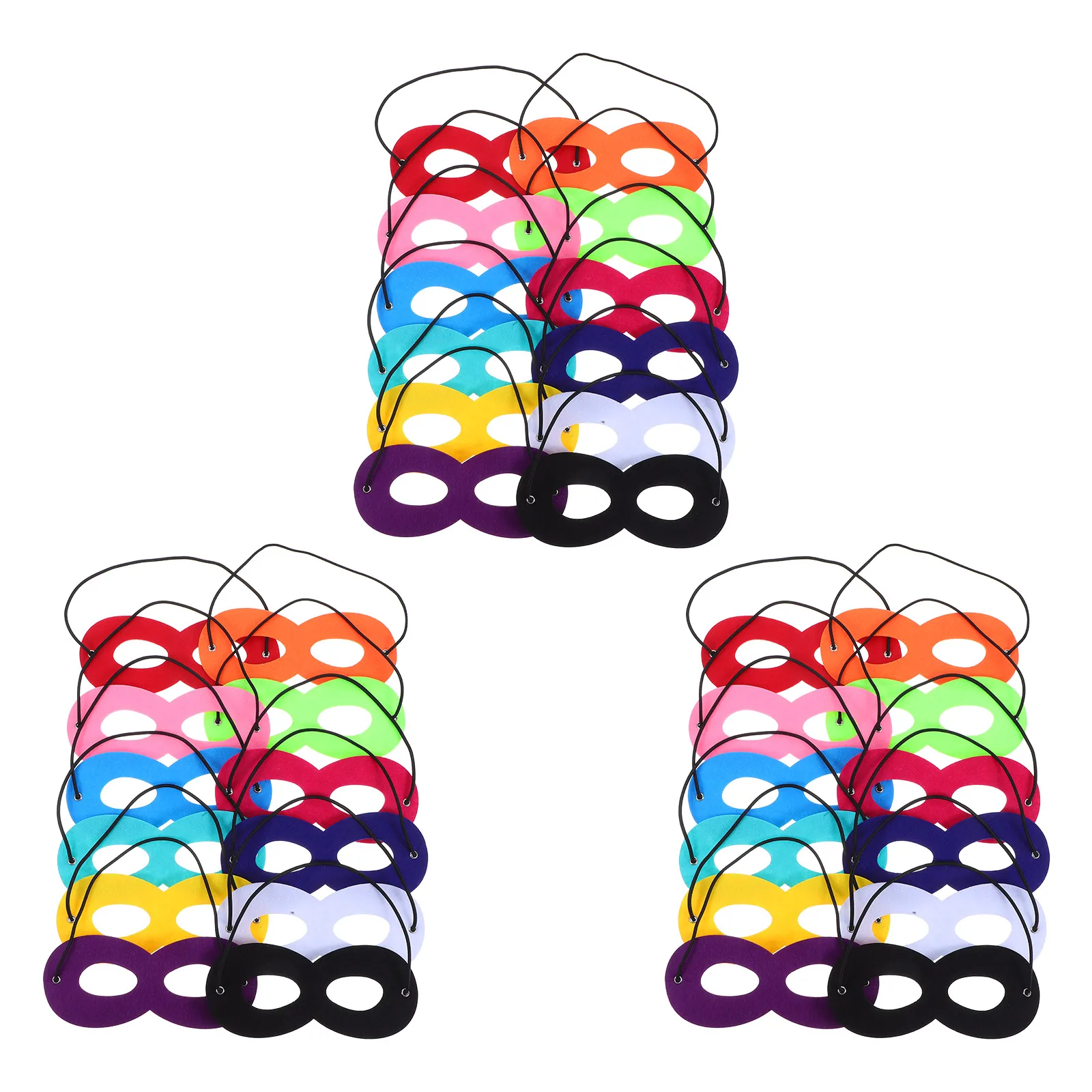 36個 スーパーヒーローマスク アイ パーティー 目隠し 子供用 カーニバルマスク 子供用 仮装