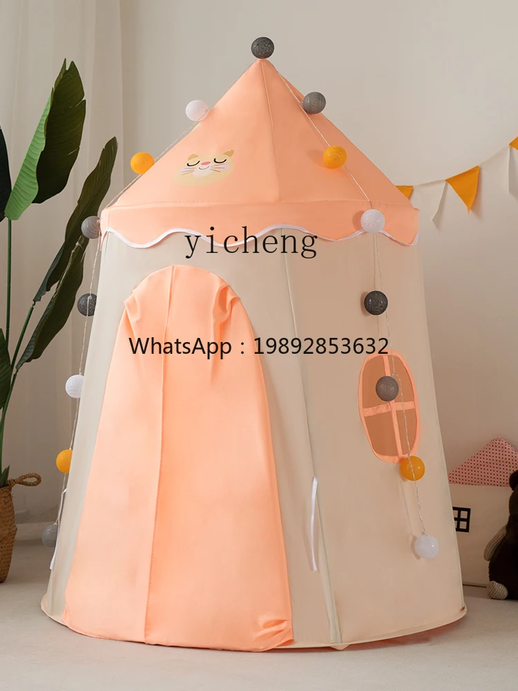 ZZ Kleines Baumknospen-Kinderzelt für den Innenbereich, für Zuhause, Jurtenhaus, Prinzessinnenspielzeug für Mädchen, kleines Haus