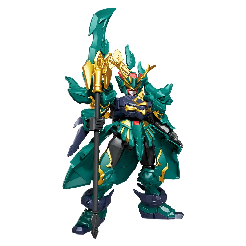 SEMBO-bloques de construcción con efecto herói Ancestor, edición limitada de oro negro, modelo móvil, adorno de ensamblaje, juguete para regalo para niño