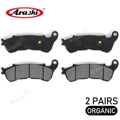 Передние и задние тормозные колодки Arashi для HONDA CBF 600 S ABS 2004 2005 2006, мотоциклетные диски, колодки CBF600S ABS 2008 2009 2010 2011 2012