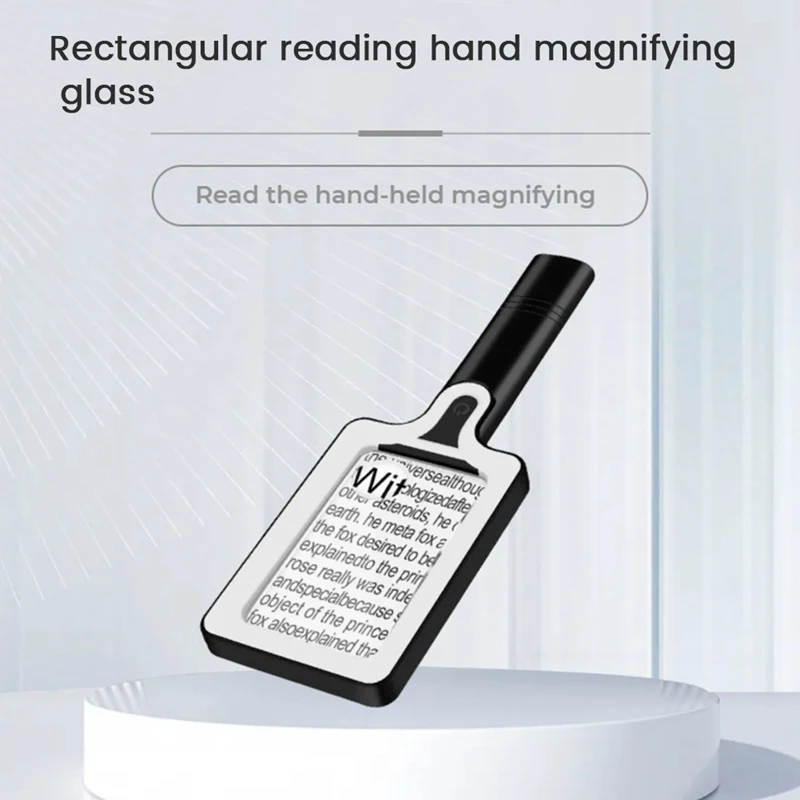 Portable Handheld 3X 10X Magnifier With LED Light Fit For Reading Jewelers Watchmaker Repair