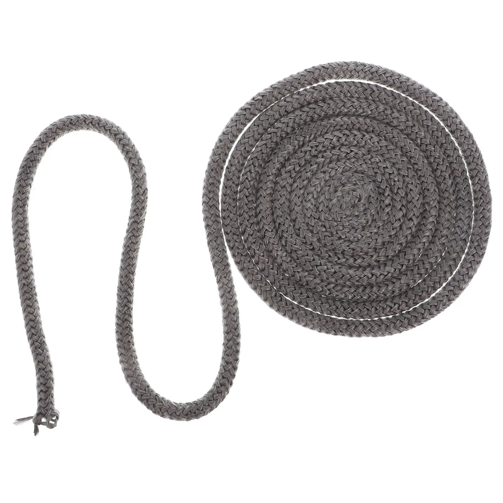 

Рулон высокотемпературной стекловолоконной уплотнительной веревки для дверей дровяных печей, замена прокладок для каминов, котлов, промышленных печей