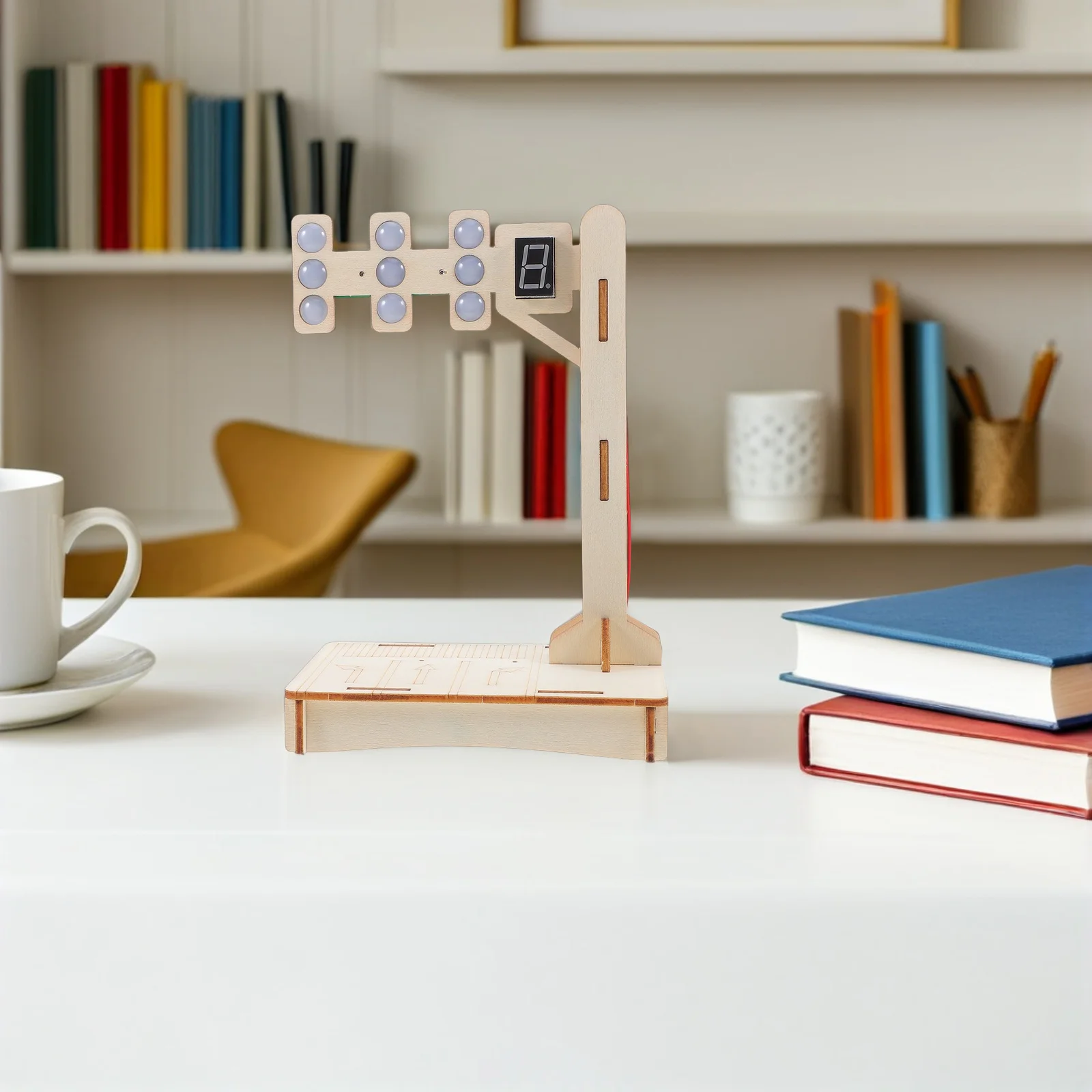 مجموعة واحدة من أدوات إشارة المرور DIY مشروع علمي جذعي تعليمي للأطفال في الفصول الدراسية مجموعة إشارات المرور للتعلم المنزلي