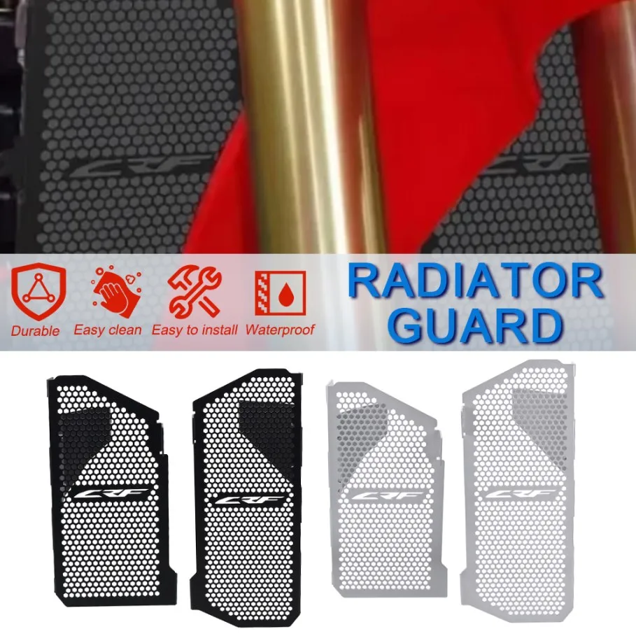 

Motorcycle CNC Radiator Guard Cover FOR Honda CRF450L CRF450X 2019-2022 2021 2020 2024 2023 Protector Grill CRF450RL CRF 450 X L