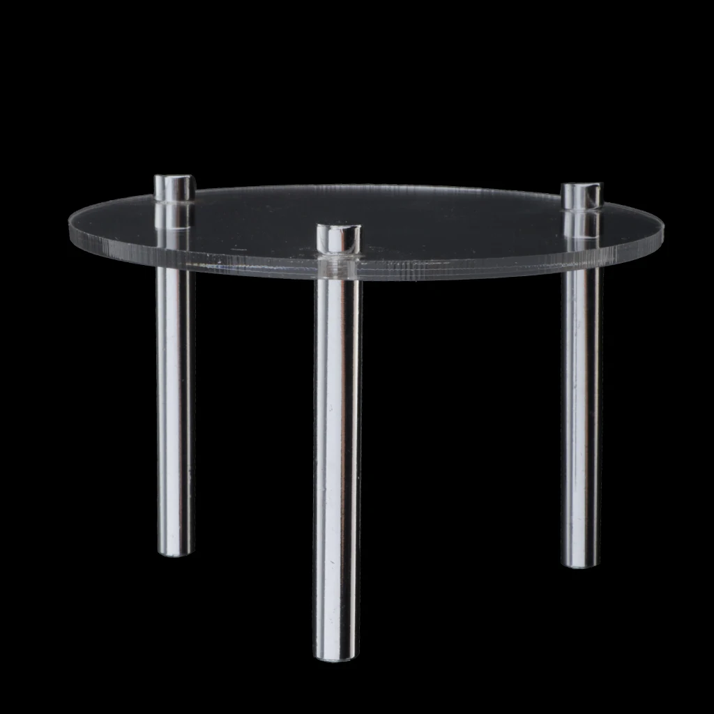 أرقام رف مستديرة من الأكريليك تعرض أدوات عرض زخرفة الرف