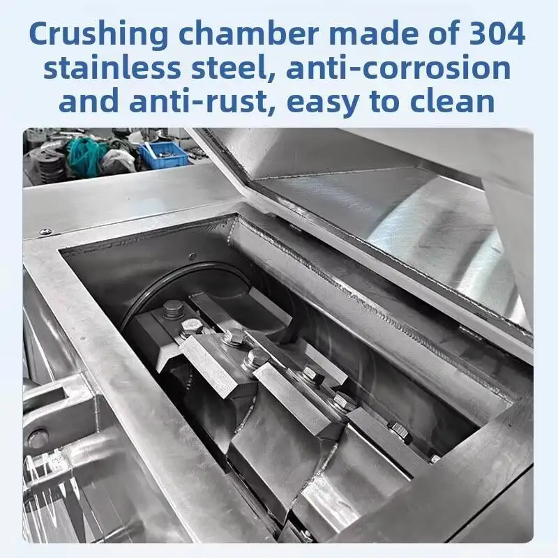 اللحوم المجمدة، كسارة الطب العشبية الصينية من الدرجة الصناعية، كسارة كبيرة من الفولاذ شديدة التحمل لعظام لحم البقر ولحم الخنزير، #5