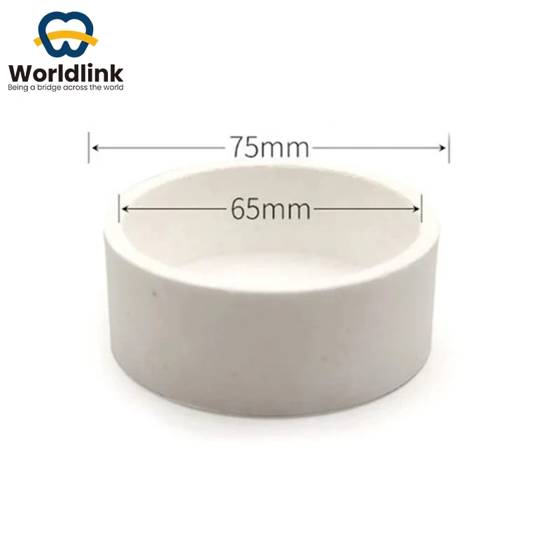 Tygiel z cyrkonu spiekanego WorldLink do koron, mostów, laboratorium dentystycznego, okrągły kształt, do utrzymywania koralików w piecu, wysoka czystość