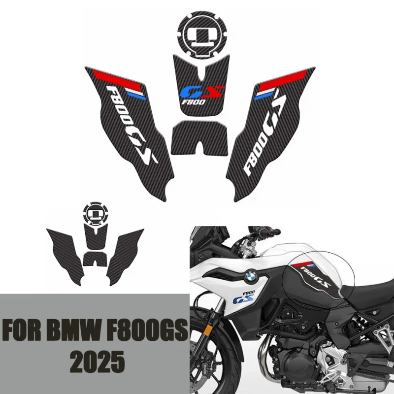 For BMW F800GS 2025 Fuel Tank With Fishbone Anti-Abrasion Decorative Decal And Accessories For Modification Bmw F 800GS