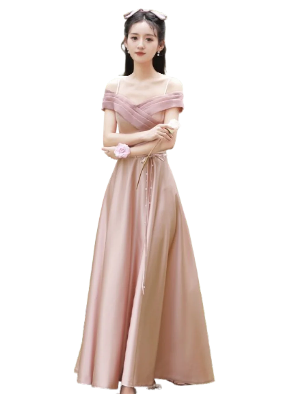 

Chorus Performance Dress Women Long Dress Adult Hosting Recitation Competition Stage Student Youth Evening Dress Bodycon Dresses