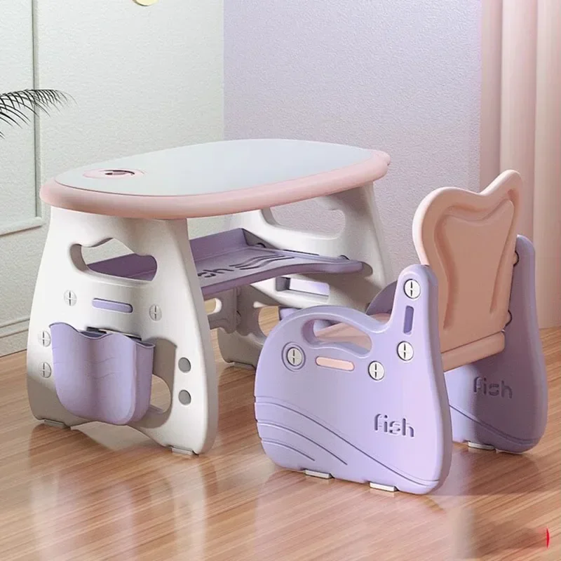 Child Table Chair Girl Kids Desks Set Childrens Children Preschool Children's Elementary Biurko Dla Dziecka Office Furniture