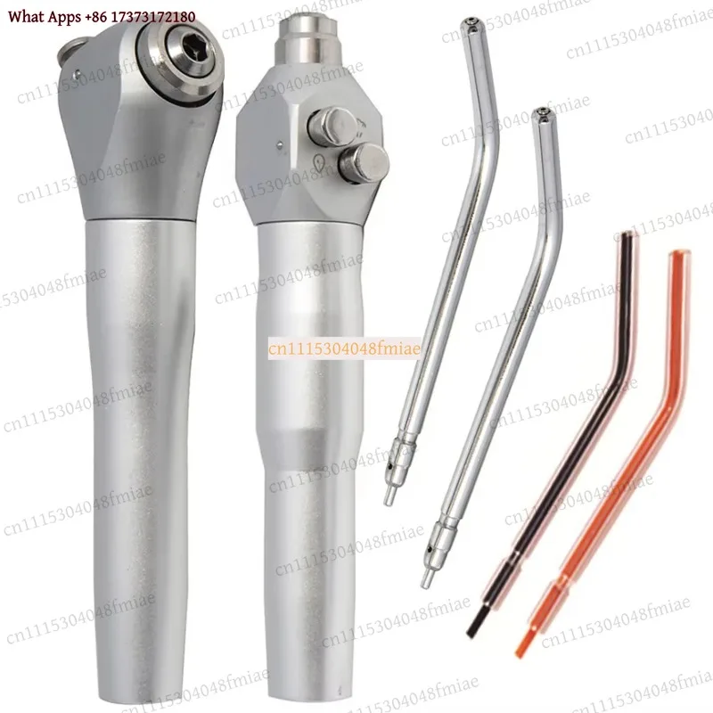k3 Dental 3-Way Air Water Syringe with 2 Nozzles, Straight Triple Syringe for Dental Unit Chair