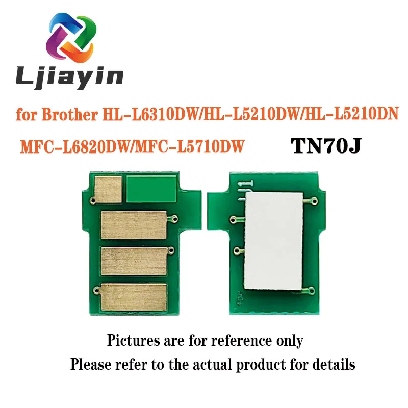 TN70J TN70JXL TN70JXXL TN71JXL  JP Toner Chip for Brother HL-L6310DW/HL-L5210DW/HL-L5210DN  MFC-L6820DW/MFC-L5710DW