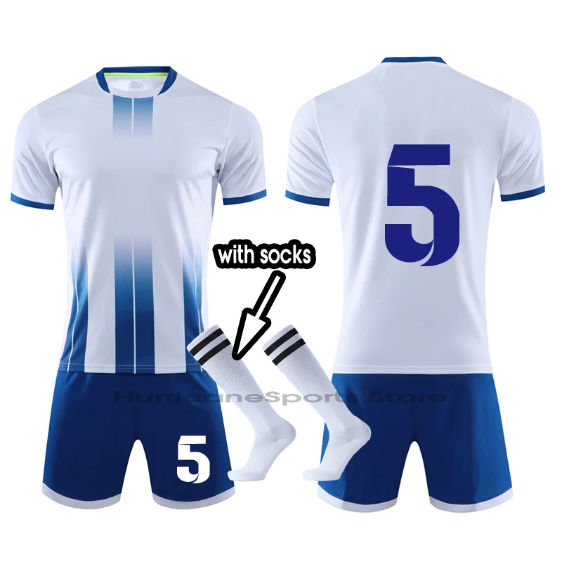 Custom Soccer Jersey Set Men Football Uniform,Soccer Jerseys Futbol Child Football Set Suit 2023 2024 New Men Tracksuit 4XS-4XL