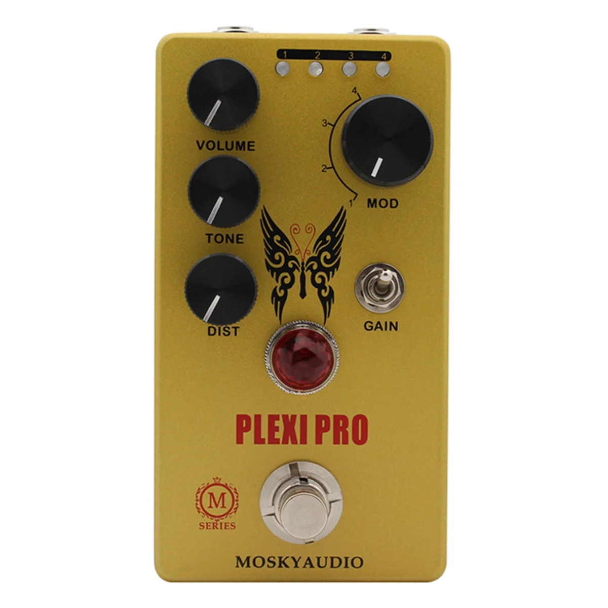 

MOSKYAUDIO PLEXI PRO Guitar Effect Pedal with 4 Models & True Bypass