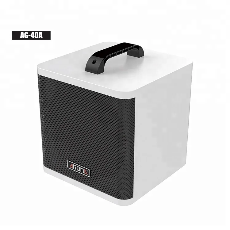 Aroma Rechargeable Speaker 40 Watt Amp for Electric Acoustic Guitar Small Amplifier
