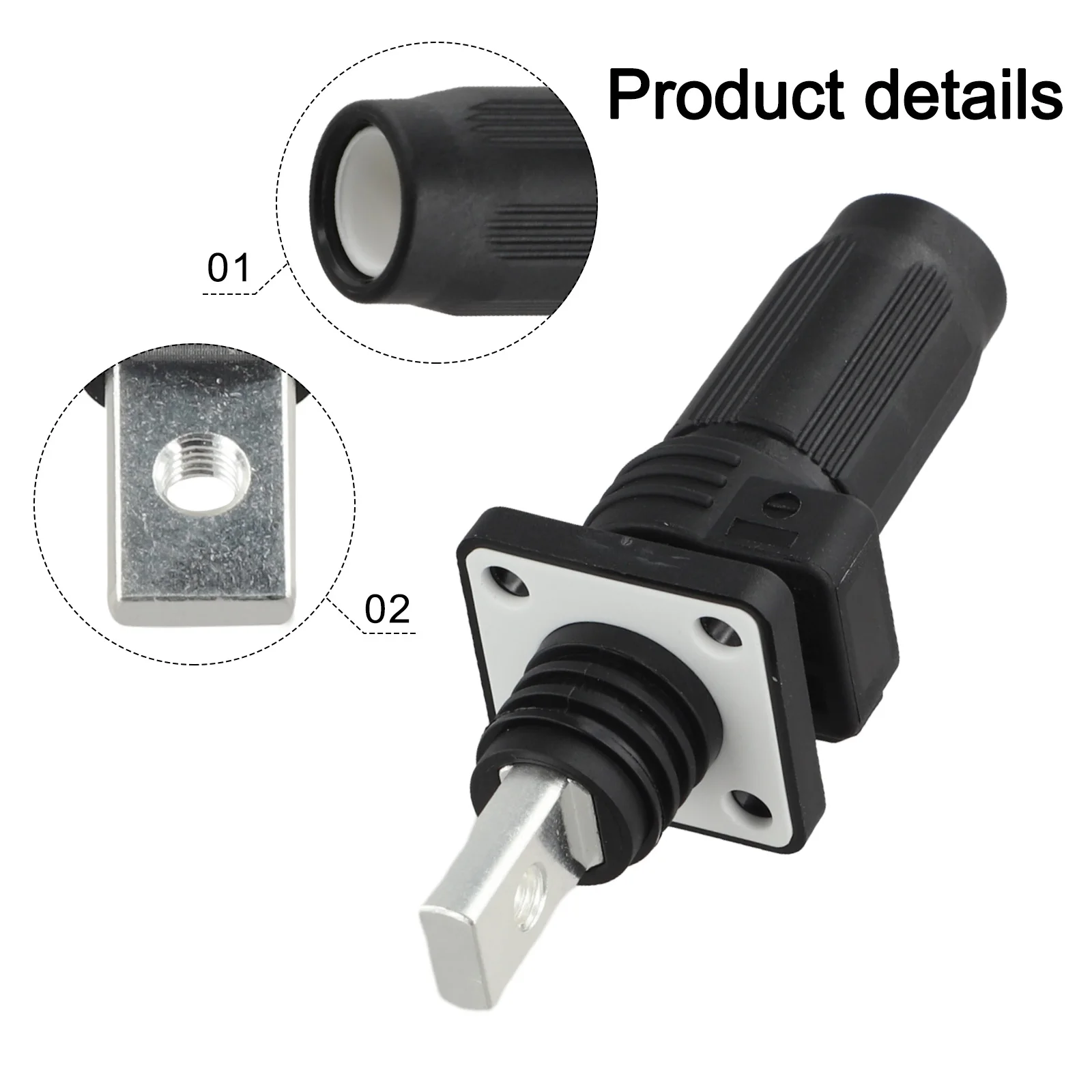 

Weatherproof Connector Energy Storage Connector Ambient Temperature -40 125 120A Rated Current Connector IP67 Protection Level