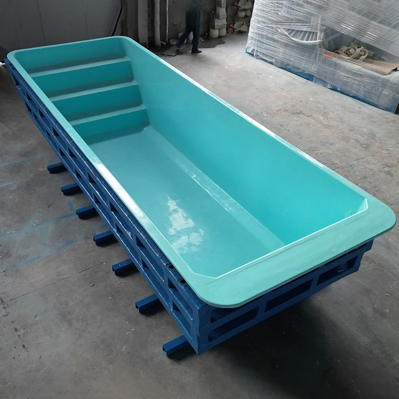Family Home Swimming Pool Above Ground Fiberglass Pool Piscine Frp Shell Piscina Inground Small Outdoor Swimming Pool for US