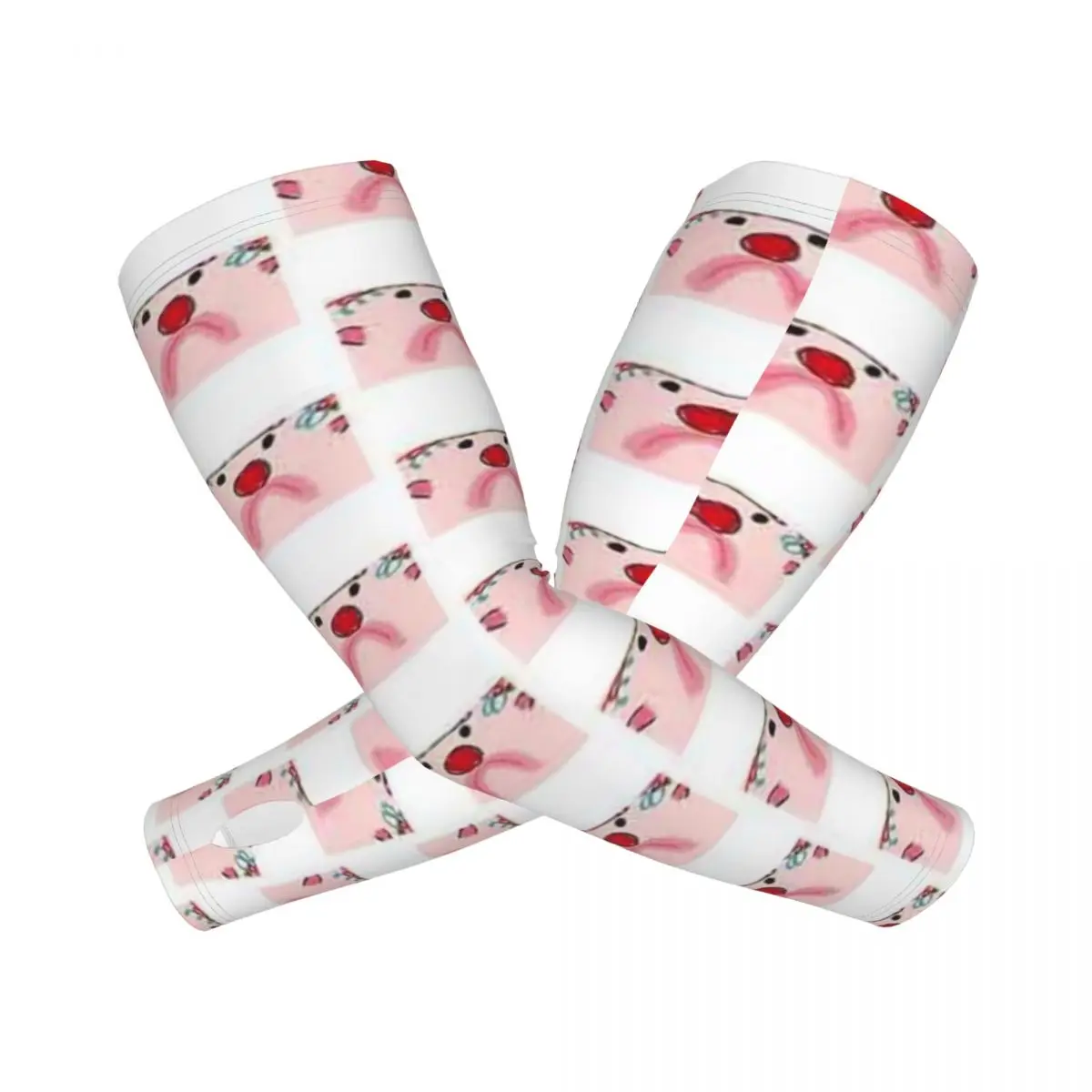 

Clown Blobfish уличные рукава для защиты от солнца и ультрафиолета, летние рукава из ледяного шелка для езды на велосипеде с татуировкой