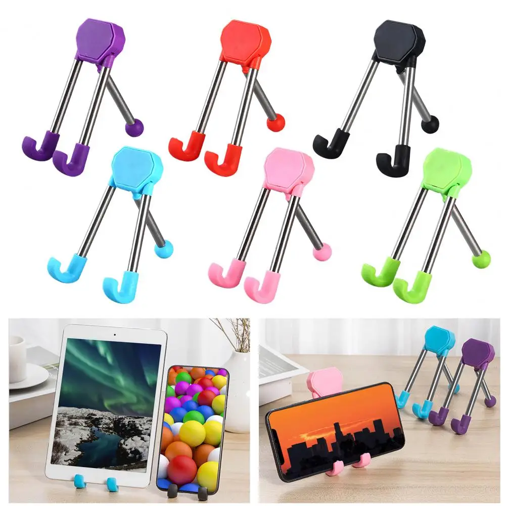 Excellent Tablet Desktop Tripod Holder Portable Tablet Holder Anti-skid Desktop Tablet Stand Mobile Phone Accessories