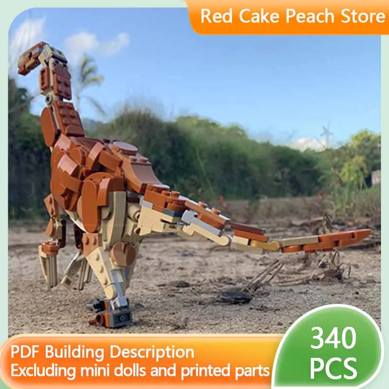 Popular Animal  Model MOC Building 1: 32 Restoring Dinosaur Models Modular Technology Gifts Holiday Assemble Children Toys Suit