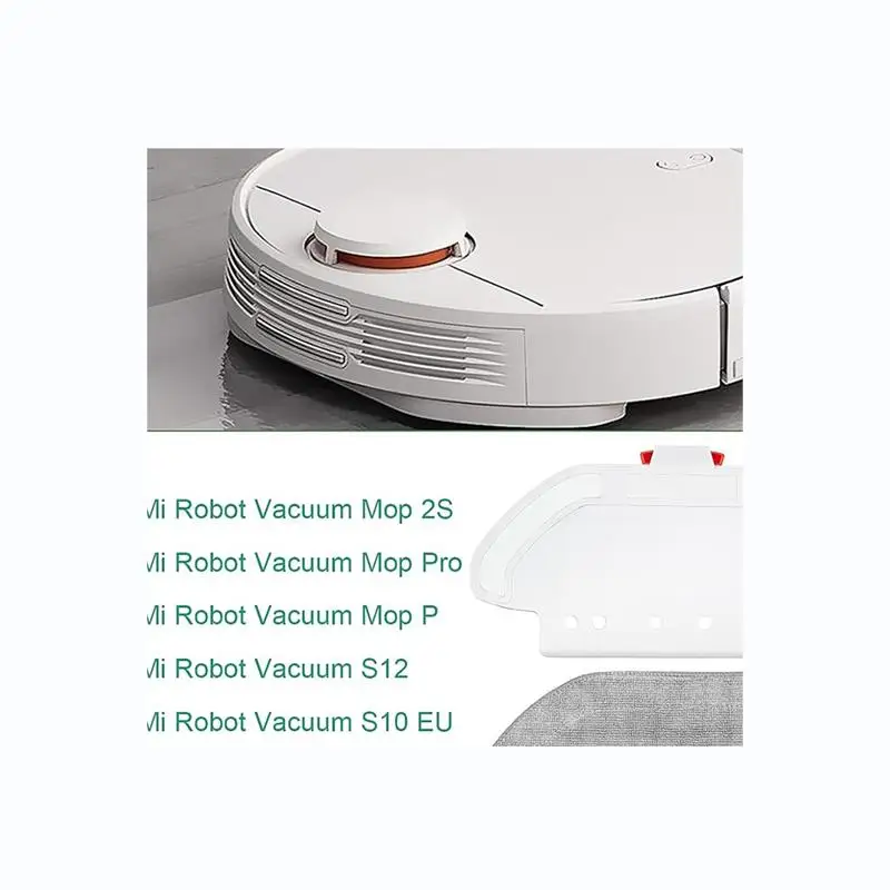 -A65I لـ Xiaomi Mi Robot Vacuum Mop 2S، Mop Pro، Mop P، S12، S10 EU، STYJ02YM، لـ Viomi V2 Pro، V3 SE، وسادة حامل قماش الممسحة #2