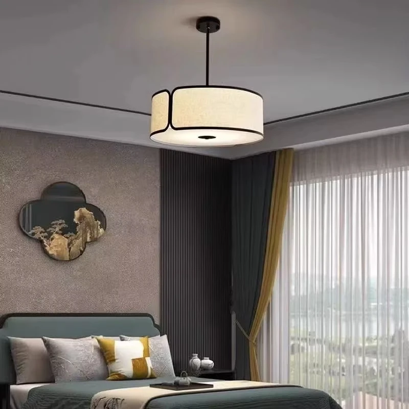 

Chinese Style Chandelier Modern Simple LED Lustre Lighting for Living Room Bedroom Restaurant Kitchen Designer Lampadari Lights