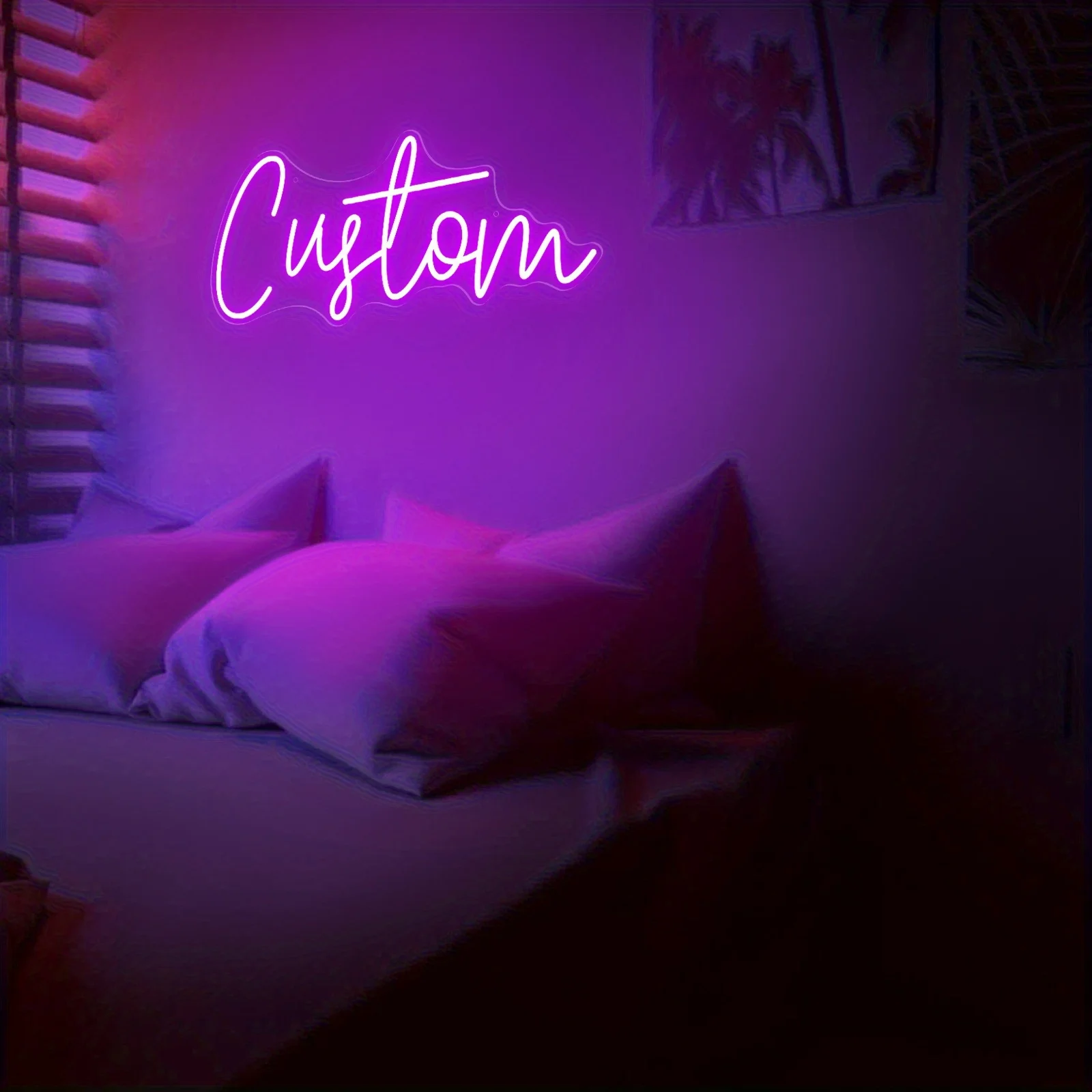 Custom Neon Sign Multi-Font Multi-Molor Personalized Text For Home Bar USB Powered Shatterproof Wall Decoration Gift LED Light