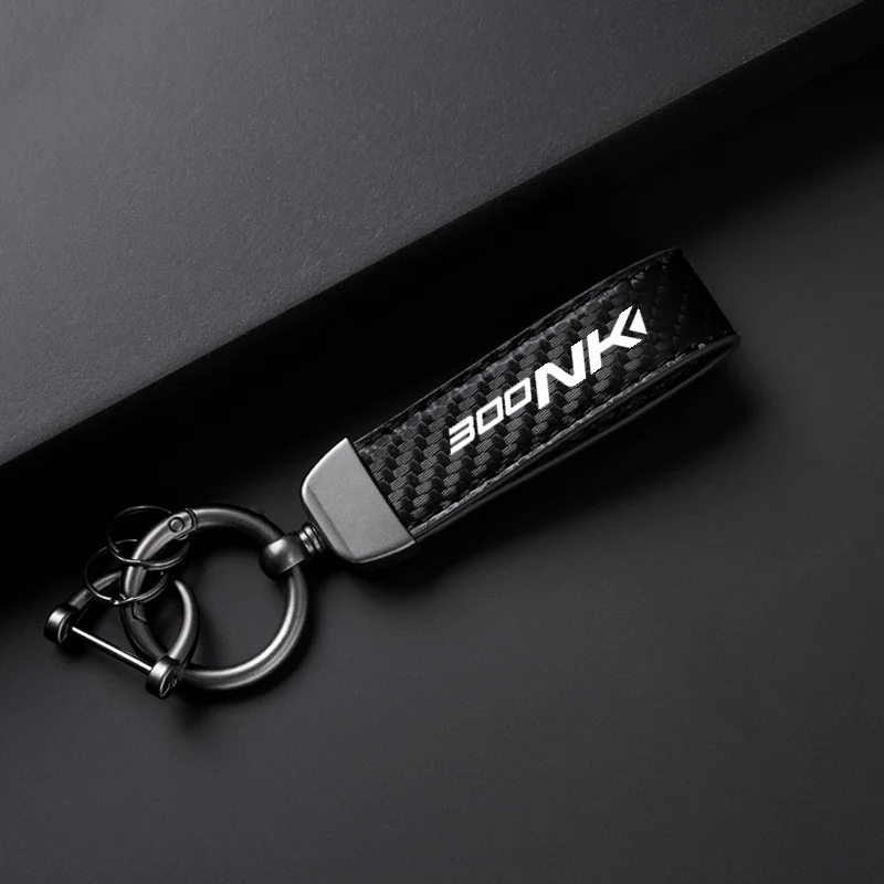 Key Ring Key Strap High-Grade Leather Keychain Men Women Car Personality Motorcycle Keyrings For CFMOTO CF 300NK NK300 NK 300 NK