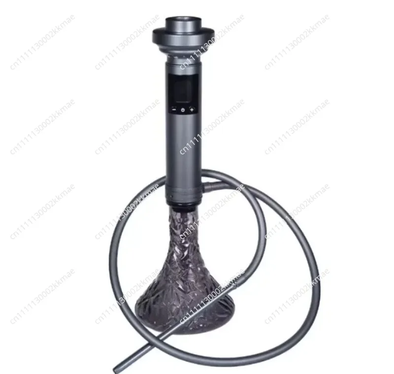 For Party Bar Portable LED Electric Shisha Set One-Touch Luxury Hookah Kit for Party Bar