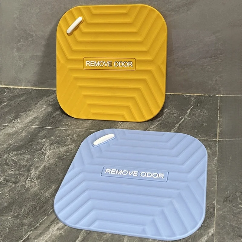 Silicone Anti Odor Floor Drain Deodorant Pad Toilet Sewer Cover Water Stopper Bathroom Products view 5