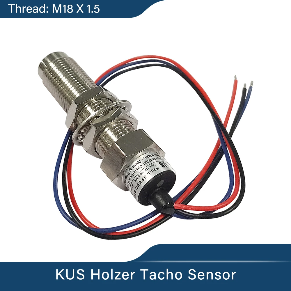 

KUS Newest Holzer Sensor M18x1.5 M16x1.5 Tacho Speed Sensor Sender for Tachometer Speedometer Odometer