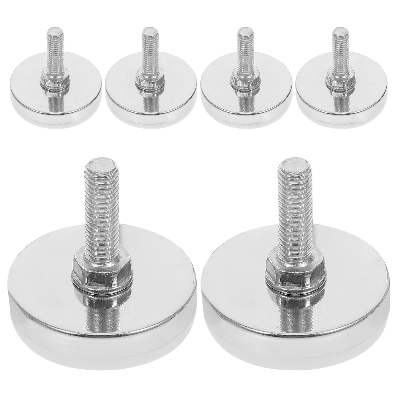 

6Pcs Adjustable Furniture Leveling Feet Heavy Duty Screw-in Table Chair Cabinet Legs Levelers Floor Protectors
