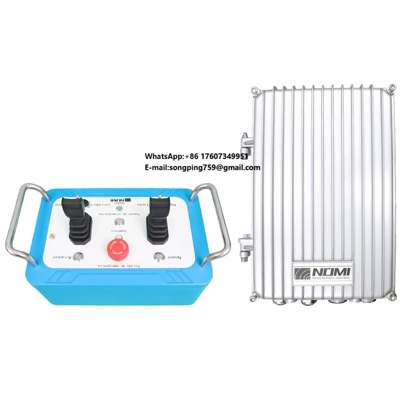 Marine Deck Machinery Wireless Hydraulic Remote Controller System Kit Lifetime Maintenance