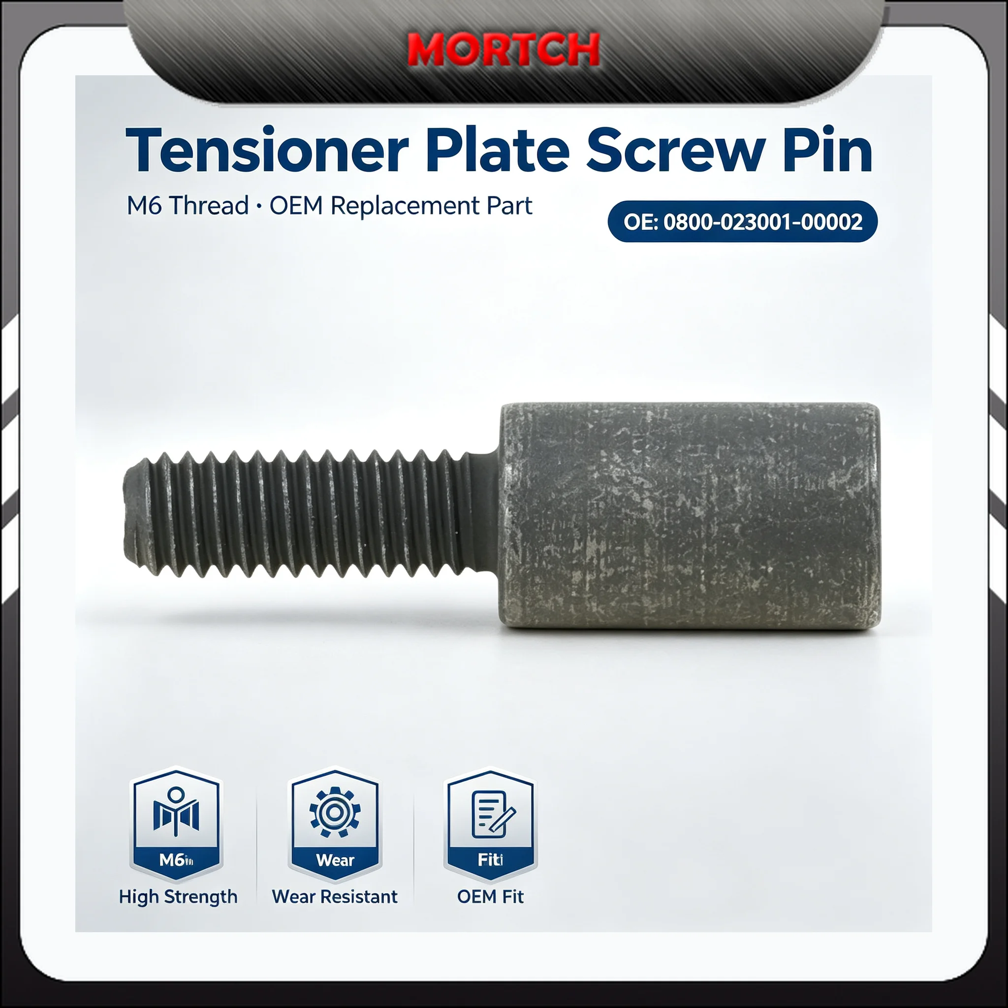 Tensioner Plate Screw 0800-023001-00002 For CFMoto CForce 800 850 1000 ZForce 950 UForce ATV