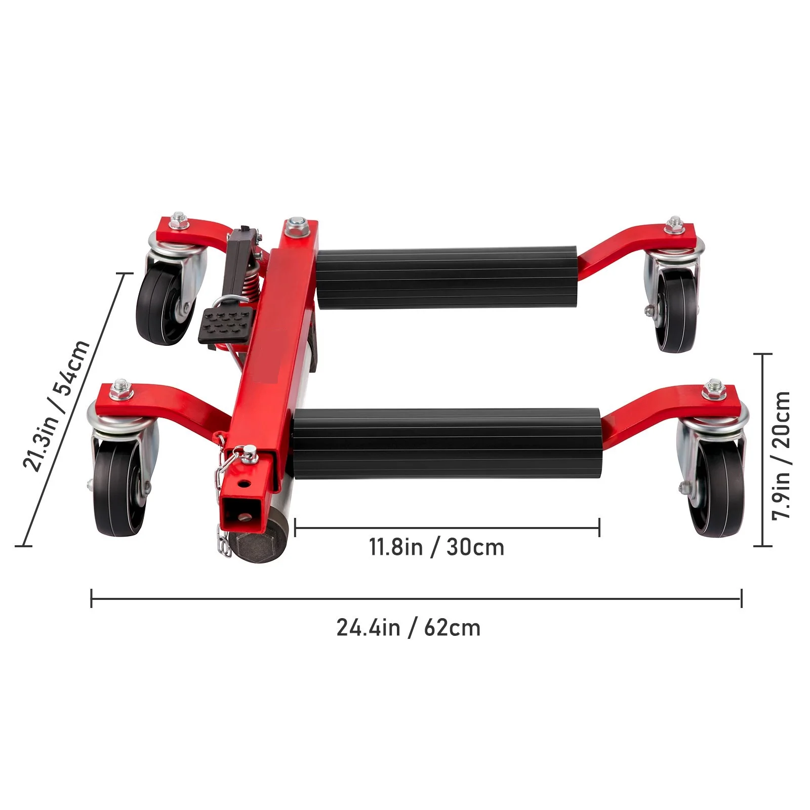 Wheel Dolly Hydraulic Car Dolly Tire Skate 1500LBS/680KG Jacks With Rotating Wheel for Vehicle SUV Car Auto Repair Moving