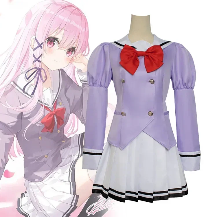 

Anime Engage Kiss Cosplay Kisara JK Uniform Female Costume