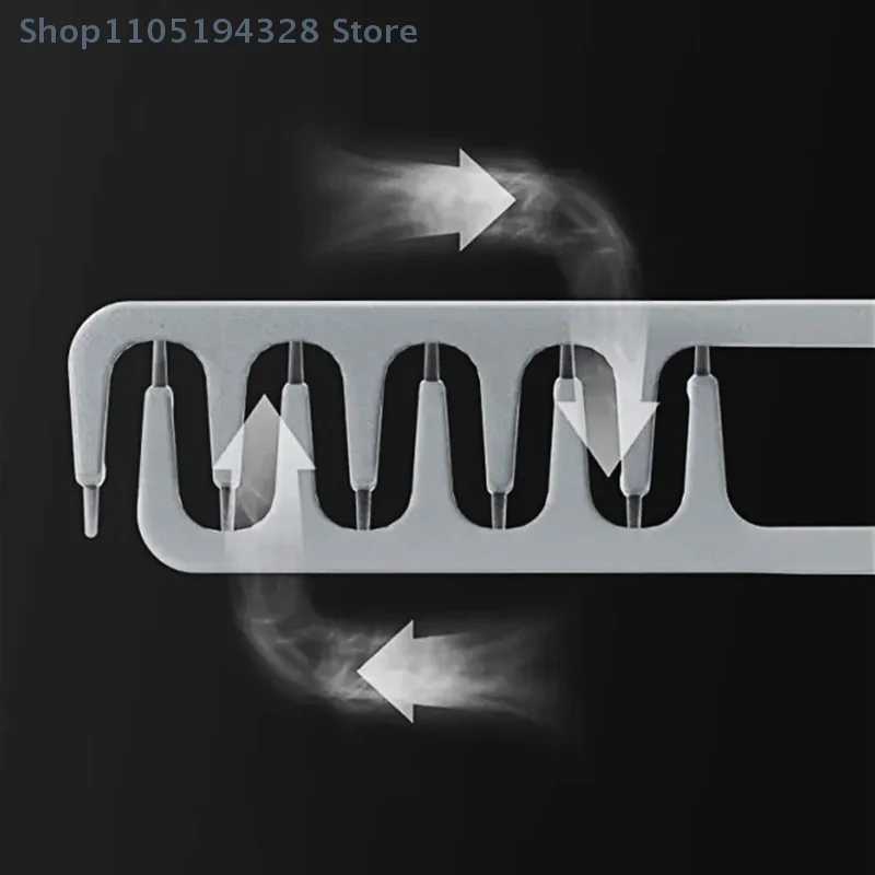 

[YA]Wide-Tooth Hair Styling Comb Hair Seam Comb Bangs Combs Styling Hair Root Top Fluffy Hairdressing Tool For Women And Men