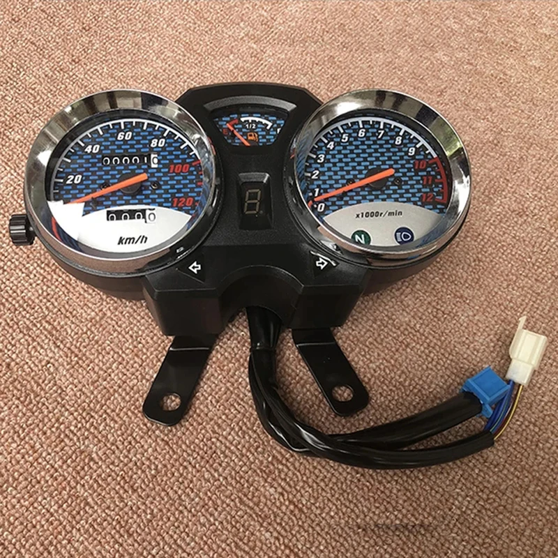 Motorcycle Speedometer for Suzuki Haojue Qingqi Qjmotor Loncin for GT125 QS125 QJ125 HJ125 EN125 Motorbike Speed Meter Display view 6