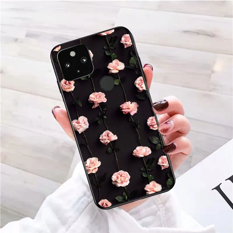 Flower Peony Rose Phone Case for Google pixel 8 7 Pro 7a 6A 6 Pro 8A 5A 4A 3A Pixel 5 6 4 3 3A XL