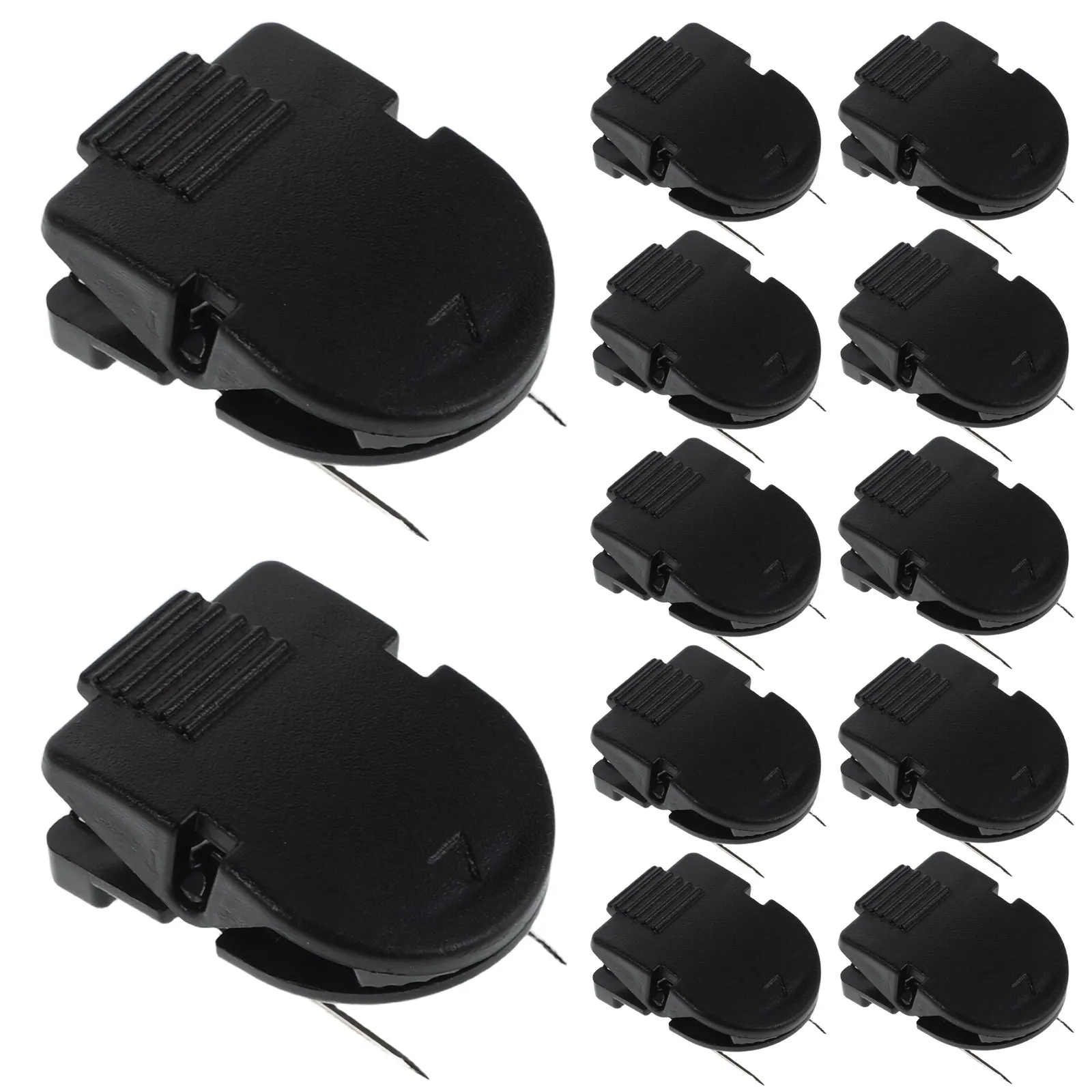 

25Pcs Fabric Panel Divider Clips Strong Grip Cubicle Wall Clips Removable Office Bedroom Partition Fixing Clamp Memo Holder