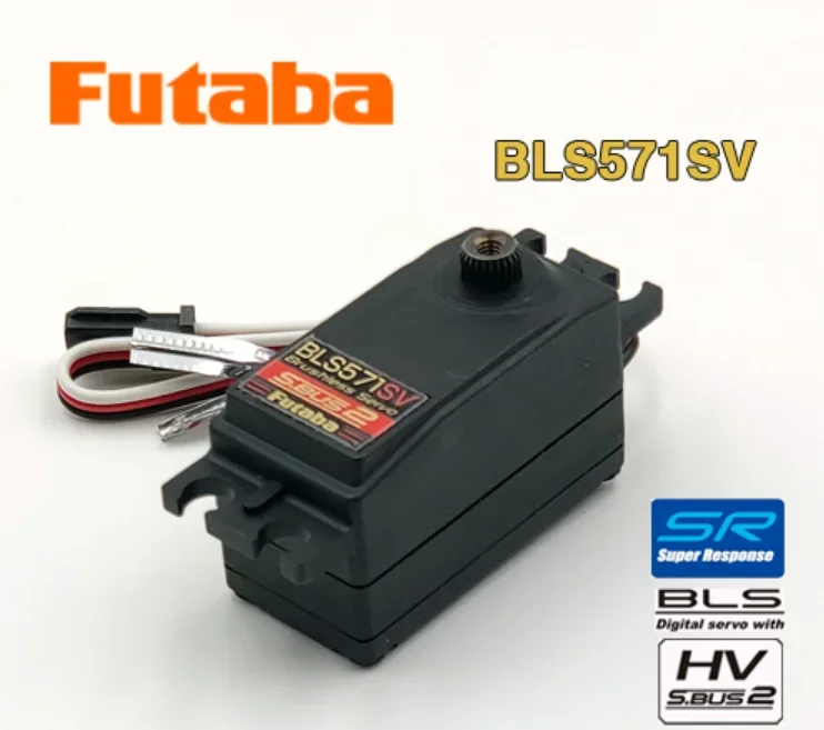 FUTABA BLS571SV high-voltage brushless short-body digital steering gear high torque servo Torque: 11.0kgf .cm (7.4V) 41G 0.08sec