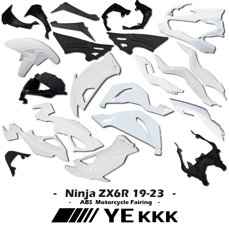 Kit de carenado completo para motocicleta Kawasaki ZX6R, carcasa de carenado completo OEM, réplica de cubierta de carrocería, para Kawasaki ZX6R ZX-6R 2023 19-23 20 21 22 23, 636