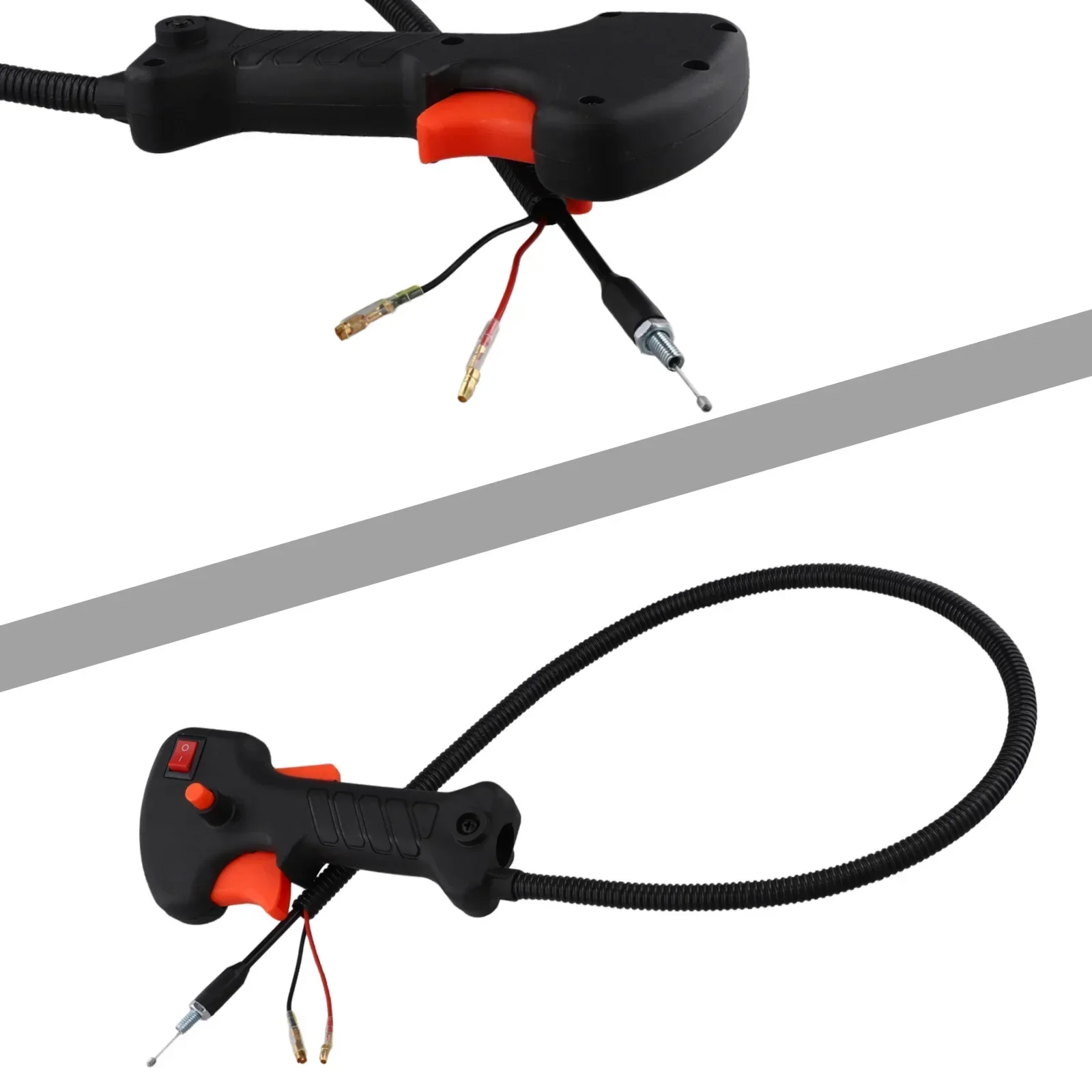 Trimmer Brush Cutter Brush Cutter Handle Switch Throttle Trigger Cable Gardening Tools Parts Replacement Household Supplies