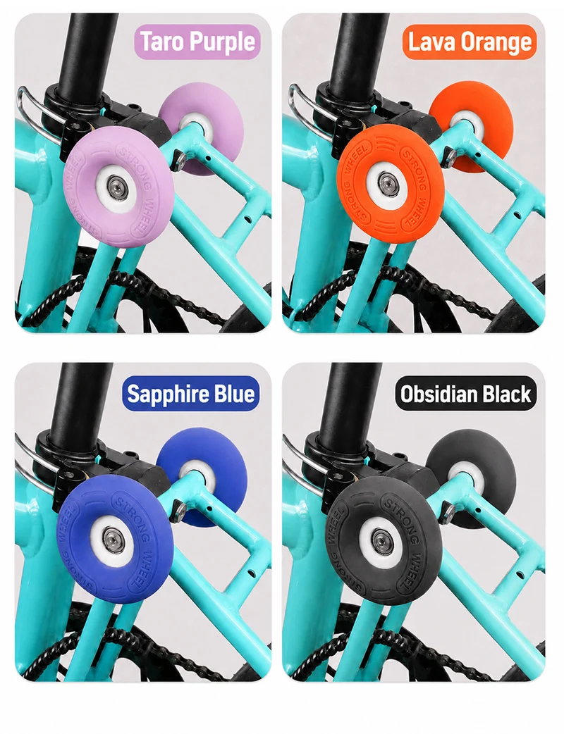 Geräuschlose und verschleißfeste Räder, geeignet für kleine Stoffwagen, National Cloth, Baike-Faltwagen, mit leichtgängigen und einfach zu bedienenden Rollen. – Detail 10