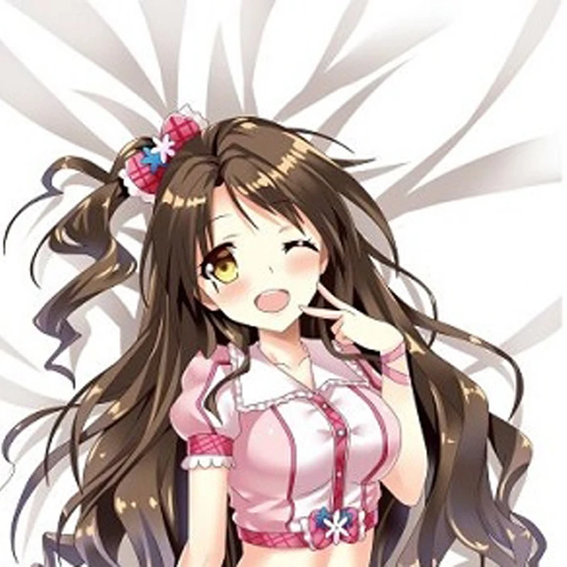 

Dakimakura Anime Shimamura Uzuki 2 Side Printed Hugging Pillowcase Cushion Bedding Decor Pillow Cover