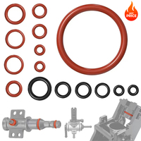 15set O-ring seal kit silicone seal for Saeco Gaggia Spidem coffee machine making set mouthpiece packaging kitchen accessorie