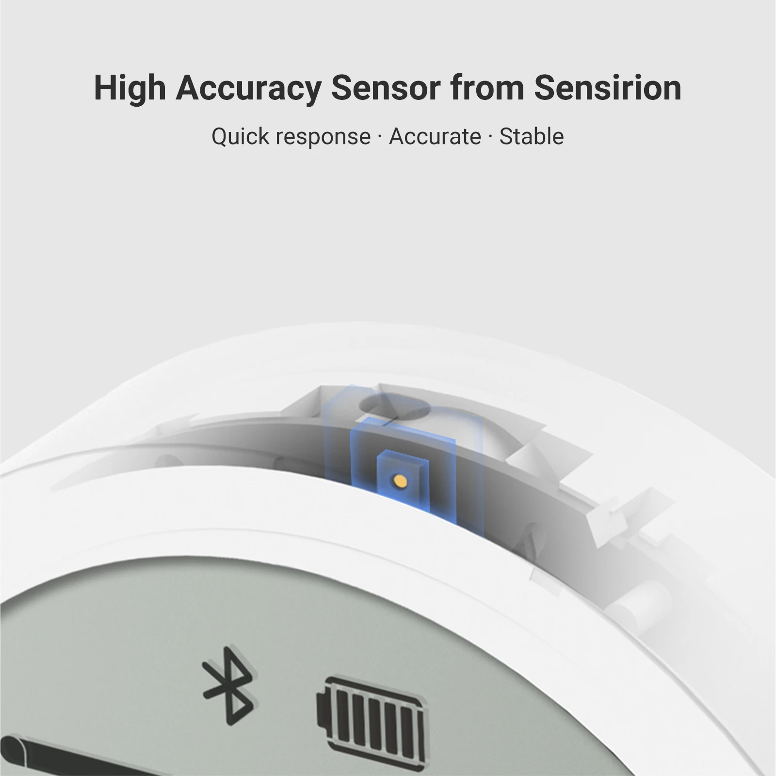 Qingping Thermometer Hygrometer Sensor Lite