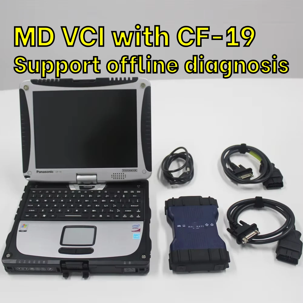 MDVCI Detector SD3 Support Programming and Diagnosis with Maintenance Data Installed on CF-19 Ready to Use