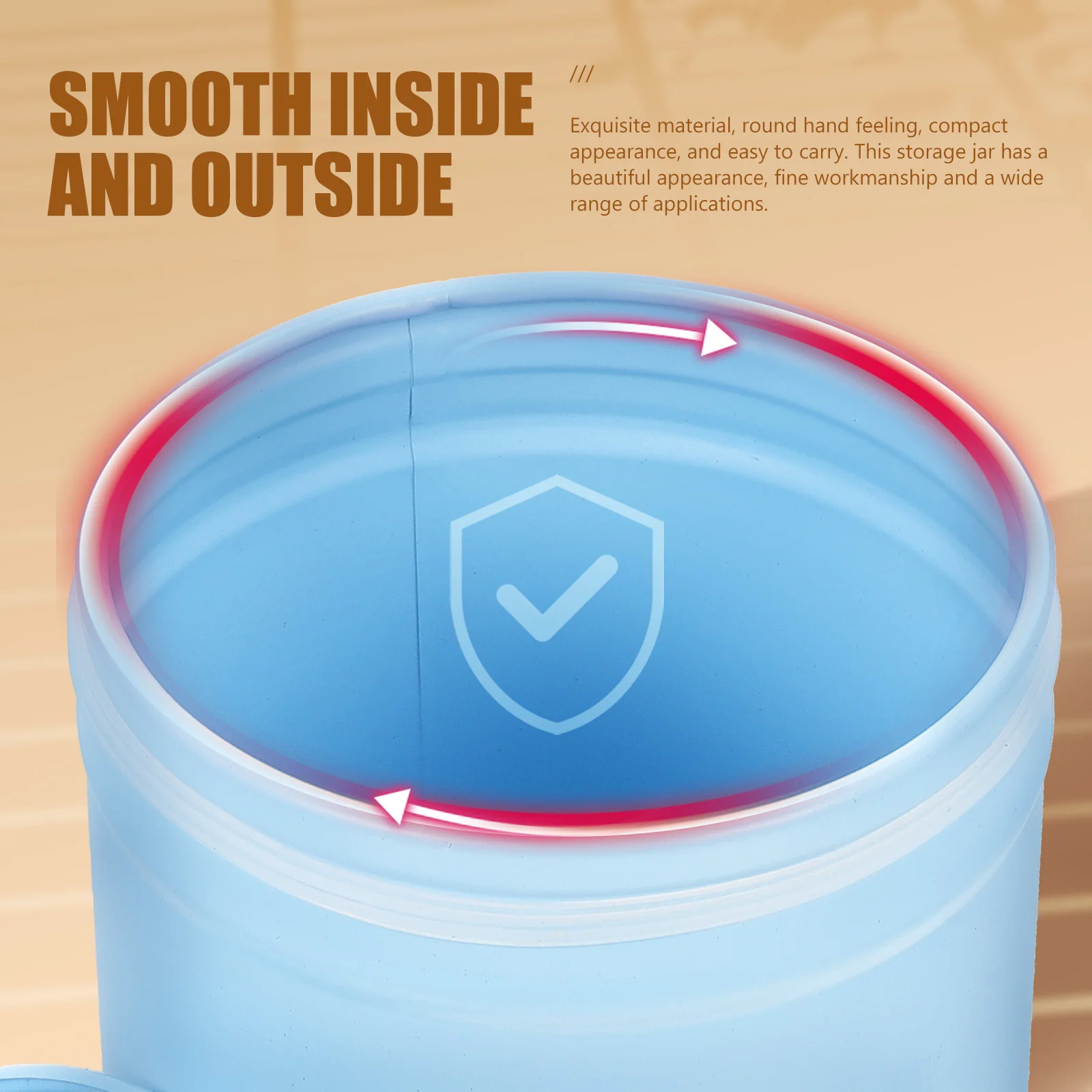 

Household Grain Storage Jar Sealing Lid Multi-Purpose Food Container Kitchen Grain Jar Dry Food Coffee Tea Canister