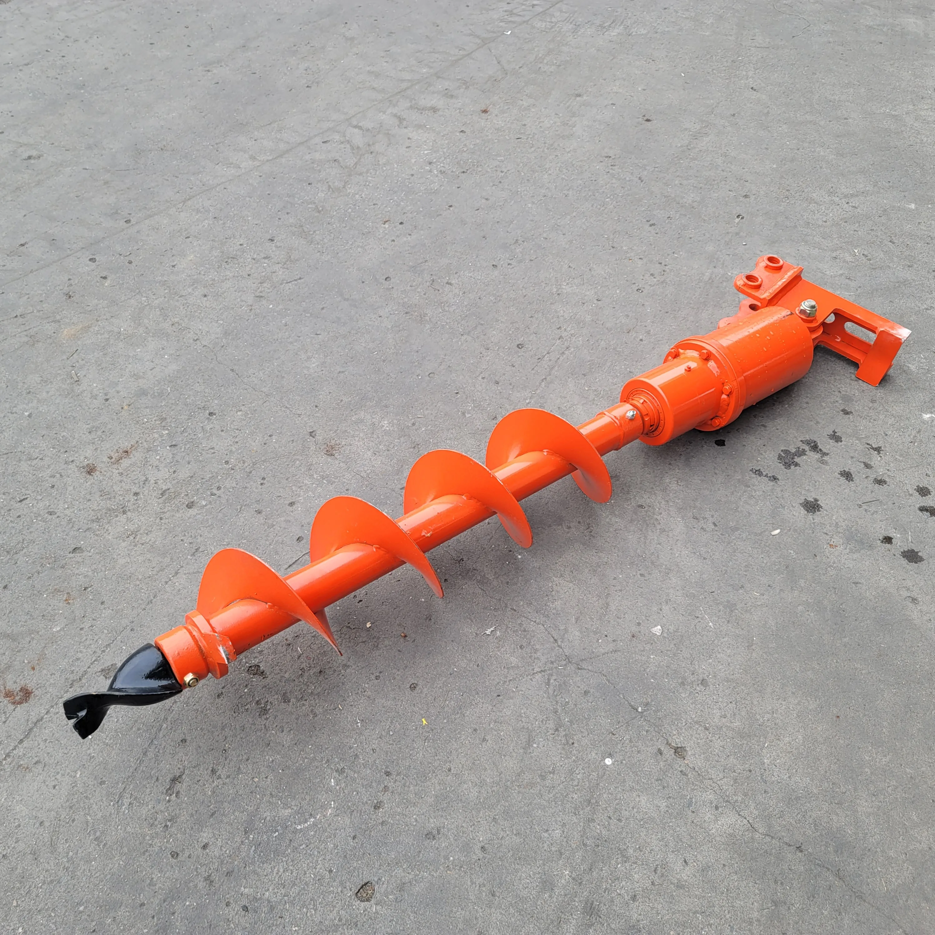 Customized Excavator Skid Steer Backhoe Loader Attachments Hydraulic Earth Auger Drill